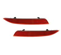 Reflector Luz Parachoques Trasero Para Opel para Astra J 5 puertas pre-Facelift Hatchback 2009-2012 13262017 13262018 señal reflectora de parachoques trasero (sin bombilla)(1 Pair)