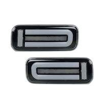 Reflector Luz Parachoques Trasero Para Suzuki Para Jimny 2007-2017 luz de freno trasera modificada señal giro montaje trasero coche repuesto(Silver-White Clear)