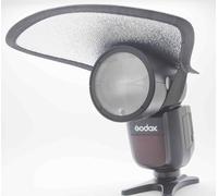 Reflector macro flash circular difusor exterior softbox difusor reflector compatible con GODOX V1 V1n V1c V1s V1f V1p V1 Pro V100 Neewer Z1 Z2 Yongnuo YN650EX-RF flash retrato fotografía
