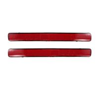 Reflector Marcador Trasero Compatible Con Ssangyong Para Rexton 2006-2017 1 Par Reflectores Parachoques Trasero Lámpara Freno Reflector Lente Roja Sin Piezas Repuesto Luz