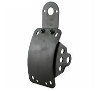 Reflector para matrícula Marco de luz Trasera Lateral para Motocicleta Retro, Soporte para matrícula, Compatible con Harley, Chopper, Bobber, Sportster, Road King