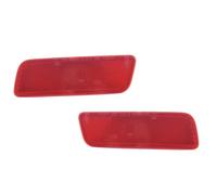 Reflector Parachoques Lado Compatible Con Hyundai Para Terracan 2.4 2.9 Parachoques Trasero Luz De Freno De Estacionamiento Luz Advertencia Reflector Señal De Giro Sin Bombilla.(1 pair)