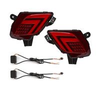 Reflector Parachoques Latera Compatible Con Mazda Para CX-5 2013 2014 2015 2016 Luces Reflectoras Parachoques Trasero, Luces De Señal Giro Dinámicas Advertencia Freno Automático.