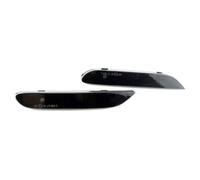 reflector parachoques trasero Compatible Con Nissan Para Rogue 2014 2015 2016 2 Reflectores De Parachoques Trasero Con Lente Roja, Tira De Advertencia 26560-JJ90A 26565-JJ90A(2PCS Smoke Shell)