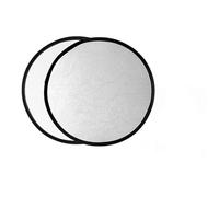 Reflector Redondo de luz multidisco 2 en 1 con Bolsa portátil Plegable Plateado Dorado Blanco for Estudio de fotografía Reflector Fotografia (Size : 30cm White Silver)