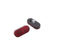 Reflector SHIN YO, rojo, con tornillo roscado M5, rojo