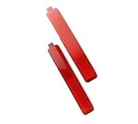 Reflector Trasero Paragolpes Compatible Con Saturn Para Vue 2002 2003 2004 2005 2006 2007 GM2830101 25805313 Cubierta Lente Reflectora Parachoques Trasero Izquierdo Y Derecho Sin Bombilla(Red)