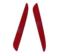 Reflectora Parachoques Trasero Compatible Con Mazda 3 2011 2012 2013 2014 2015 1 Par Reflectores Parachoques Izquierdo Derecho Tira Advertencia BFF4-51-5L0AF BFF4-51-5M0AF