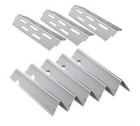 Reflectores de calor de acero inoxidable para Weber para Genesis II E 310, E 330, E 335 8 piezas para juego de barras aromatizantes para asar