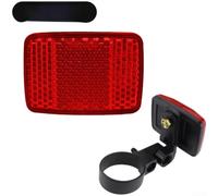 Reflectores de fijación de tornillo de fácil instalación, reflectores de luz de bicicleta de todos los ángulos, equipo de seguridad de ciclismo de alta visibilidad, luces de radios de bicicleta