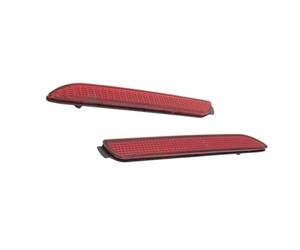 Reflectores De Parachoques Compatible Con Toyota Para Sienna Base LE XLE Solo 2011-2025 Para Matrix 2009-2012 Tiras Reflectantes Tira De Advertencia Reflectora De Parachoques Trasero De Coche