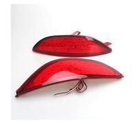 Reflectores De Parachoques Trasero Para Hyundai Para Accent Para Verna 2008-2015 Para Brio Reflector Trasero Freno Antiniebla Lámpara LED Luz De Parachoques Trasero(With Light)