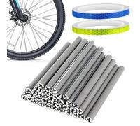 Reflectores de radios | 36 piezas impermeables de seguridad - Tubo reflector de radios para rueda de bicicleta - para adultos y niños, ciclistas al aire libre, ciclismo de