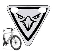Reflectores para Bicicleta Nocturnos,Señal De Seguridad para Ciclismo - Placa Triangular Trasera para Niños Adultos En Rutas Nocturnas Paseos Familiares