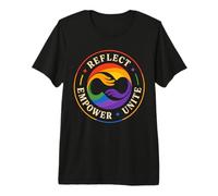 Reflejar Empoderar Unite Diversidad Unidad Igualdad Camiseta Premium