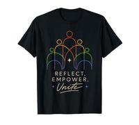 Reflejar Empoderar Unite Unidad Diversidad Empoderamiento Camiseta
