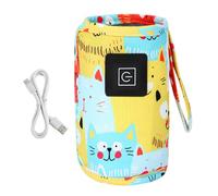 Reflejo de botella portátil para calentador de leche | Biberonas esterilizadoras | Esterilizador de leche y reflatización USB para bebés | Bolsas de viaje