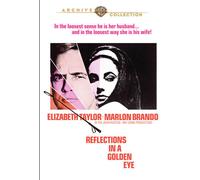 Reflejos En Un Ojo Dorado DVD (1967) - Elizabeth Taylor, Marlon Brando, John H