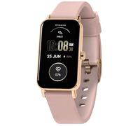 Reflex Active Pink Nexus - Reloj inteligente para mujer de 1.8 pulgadas, funciones de bienestar, conexión GPS, control de música, modos deportivos, monitoreo de frecuencia cardíaca, oxígeno en sangre