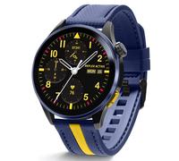 Reflex Active Reloj inteligente AMOLED serie 54 con GPS azul y amarillo