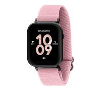 Reflex Active Reloj inteligente de llamadas serie 37 para mujer con monitor de sueño de frecuencia cardíaca, contador de pasos, impermeable IP68, monitor de sueño y correa rosa polvoriento