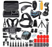 Reflex Camera Kit de accesorios de cámara de acción 59 en 1, compatible con GoPro Hero 9-13, DJI Osmo Action 2, 3, 4, Insta360 X2, X3, cámaras deportivas Akaso/Sony y más