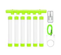 Reflex Challenge - Juego de desafío de reflejos, palos de entrenamiento de reacción iluminados, juego de coordinación -mano de velocidad ajustable, potenciador de reflejos portátil, divertido