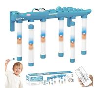 Reflex Game, Reaction Training Sticks, 15.87x9.17x6.06 Inches Adjustable Speed Drop Game, Interactive Coordination Toy, Compact Design, Fun for Boys Girls Adults Sports Practice
