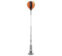 Reflex Punching Bag with Stand | PU Stainless Steel Tube Rubber Suction Cup Adjustable Height 115-160cm | Boxing Target for Teens Adults | Fitness Martial Arts Parent-Child Training