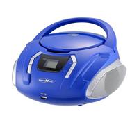 Reflexión CDR2250U BK Radio Fm Con CD/MP3/USB / Entrada Aux Azul