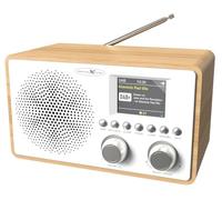 Reflexion Dab+ - Radio Digital Bluetooth 5.0 (USB, Entrada Auxiliar, FM, 40 | HRA1824DAB+/W - Radio DAB+, Bluetooth 5.0, USB, entrada auxiliar, FM y pantalla a color