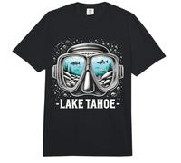 Reflexión de Buceo del Explorador Submarino del Lago Tahoe Comfort Colors Adult Heavyweight T-Shirt