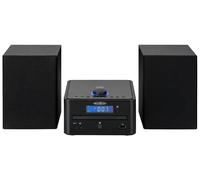 Reflexion HIF79FM - Equipo estéreo Hi-Fi, 2 x 16 W de Potencia máxima de música, CD/MP3, sintonizador FM estéreo PLL, Bluetooth, Streaming, USB/MP3, Alarma/Reloj/Temporizador, Color Negro