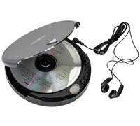 Reflexion PCD-400 - Reproductor de CD portátil (Incluye Auriculares), Color Negro