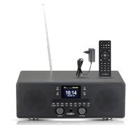 Reflexion Radio por Internet con Dab+, FM, CD, Bluetooth, USB, Entrada | HRA23INT/B - 15.000 emisoras DAB+, FM, CD, Bluetooth, USB, entrada auxiliar, 2,4 pulgadas