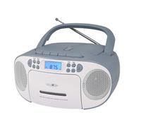 Radio Portátil Reflexion RCR2260 FM PLL 20W LCD Azul