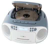 Reflexion Radio estéreo portátil RCR2260DAB/BL – CD/MP3, 2x12 W máx., AUX IN 3,5 mm, LCD – Azul