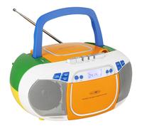 Reflexion rcr2880 boombox - reproductor de cd, reproductor de cassette