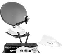 Reflexión totalmente automático sistema de satélite incluyendo router 4g kit completo satcombo60alu adecuado para autocaravana / caravana / furgoneta