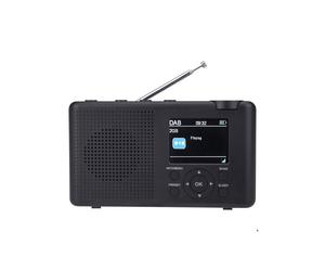 Reflexión TRA23DAB/GR Radio de mesa DAB+, DAB, FM DAB+, FM recargable antracita, gris