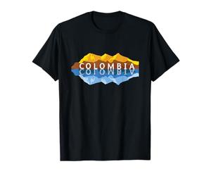Reflexiones de la montaña de Colombia - Recuerdo de la Naturaleza Colombiana Camiseta