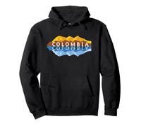 Reflexiones de la montaña de Colombia - Recuerdo de la Naturaleza Colombiana Sudadera con Capucha