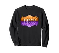 Reflexiones del Horizonte de Tokio - Recuerdo de Japón Sudadera