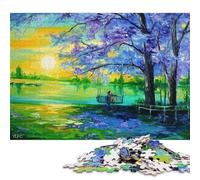 Reflexiones sobre el Rompecabezas Cuadrado Eterno, para Adultos y Rompecabezas de Tablero de Madera, Juego Educativo, Juguete de desafío, 500 Piezas (52x38cm)