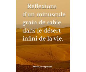 Réflexions d'un minuscule grain de sable dans le désert infini de la vie.