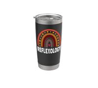 Reflexología/colorido diseño de reflexólogos arcoíris Vaso térmico de acero inoxidable de doble pared