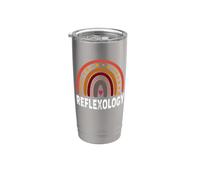 Reflexología/colorido diseño de reflexólogos arcoíris Vaso térmico de acero inoxidable de doble pared