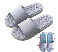 Reflexología Plantilla Masajeador Sandalias | Zapatillas de masaje con forma de intensificación ionictitan de infrarrojos lejanos - Zapatillas de masaje de pies para la salud y el bienestar de los
