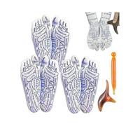 Reflexology Socks,reflexology Socks with Massage Tool,foot Reflexology Socks Pressure Point Socks for Foot Massage (men, 1 Pair) -Women3 Pairs SZRH