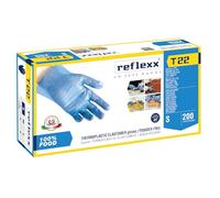REFLEXX Guantes termoplásticos T22 100% aptos para alimentos, 2,0 gramos (S)